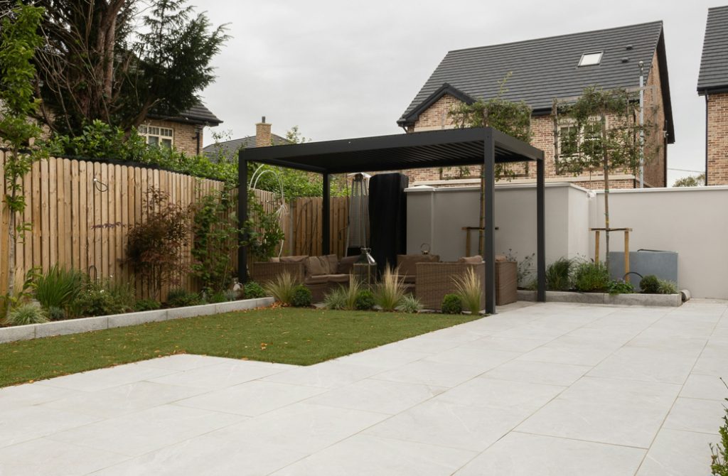 Gerenoveerde tuin modern